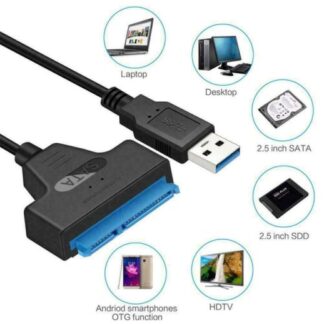 USB 3.0, 2.0 a sata adattatore cavo per 2,5" disco rigido, solido pc laptop hdd ssd