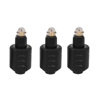 Spina Mini Jack femmina ottica da 3pezzi da 3.5mm Audio digitale Toslink M