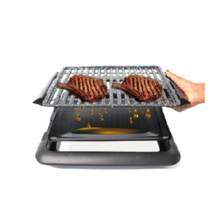 Zero fumo Premium - Una griglia perfetta per cucinare anche dentro casa