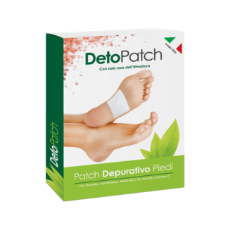 DetoPatch - Un cerotto detox energizzante. Aiuta a liberarsi dalle tossine