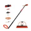 Telescopic water brush - Idropulsore telescopico per lavori di pulizia all'aperto