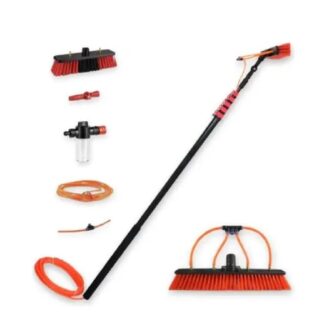 Telescopic water brush - Idropulsore telescopico per lavori di pulizia all'aperto