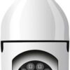 Lampadina spycam è una telecamera con visione a 360° che può essere utilizzata semplicemente attacandola a una presa di lampadina.