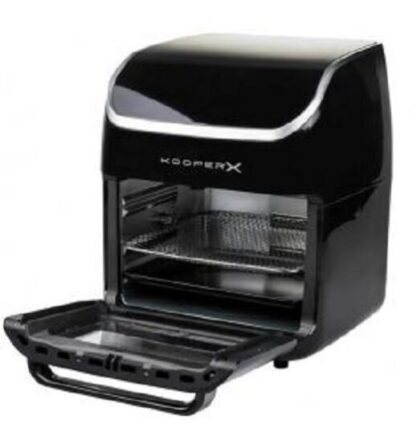 Air Oven Friggitrice ad aria 4 in 1• Friggitrice ad aria• Forno ventilato• Cottura allo spiedo• Asciugatrice...................................
