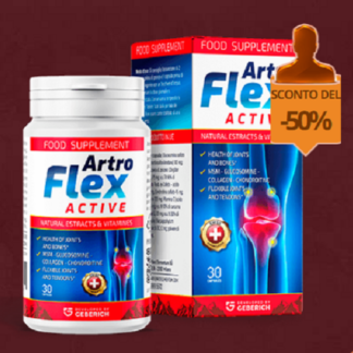 ArtroFlex Active - il prodotto ideale per combattere il dolore alle articolazioni, l’artrite e l’artrosi
