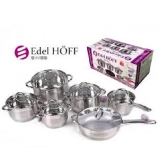 Pots Set 12 Pcs - Pentole in acciaio inossidabile di alta qualità