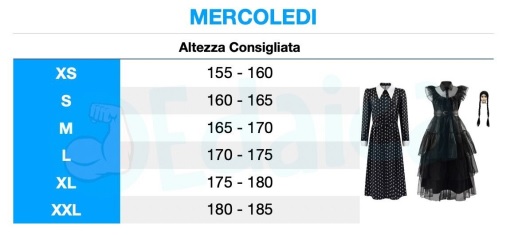 Il Costume Mercoledì – Un Elegante Tributo al Mondo Oscuro degli Addams - immagine 7
