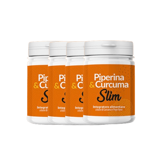 Piperina e Curcuma Slim - La soluzione naturale per dimagrire