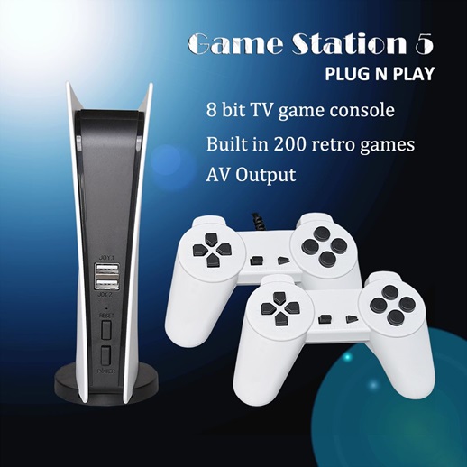 Game Station 5 - Rivivi l'epoca d'oro dei videogiochi