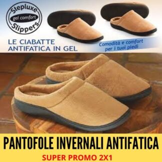 Step Luxe Invernali - Le pantofole Relax Gel: La Soluzione per il Tuo Benessere a Casa