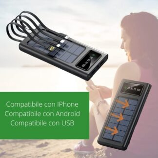Solar Charger 2.0 - Ricarica Solare per Tutti i Tuoi Dispositivi!