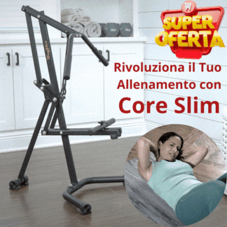 Core Slim - Attrezzo per Tonificare e Rafforzare gli Addominali
