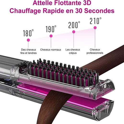 Piastra per Capelli 3 in 1 - l'ultima parola in termini di styling versatile e convenienza - immagine 2