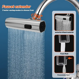 Rubinetto a Cascata - 3 in 1 rubinetto da cucina multifunzionale a cascata