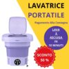 Lavatrice da Viaggio - La Soluzione Ideale per Mantenere i Tuoi Vestiti Puliti ovunque tu Vada!