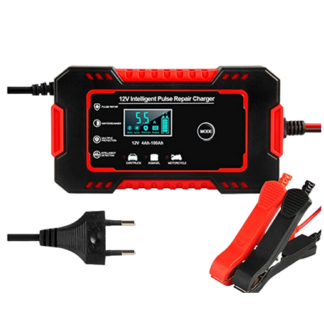 Caricabatteria Auto - Velocità di Ricarica Automatica 12V - 6A / 5A / 3A