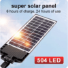 Solar Street LampSP - Illuminazione Stradale Completa con Pannello Solare