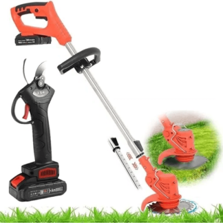 Tagliaerba a Lama + Cesoia Elettrica - Il tuo nuovo alleato per il giardinaggio professionale!