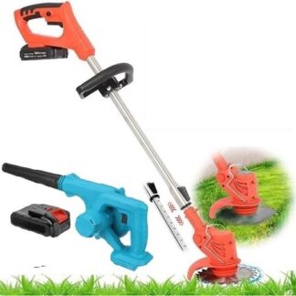 Tagliaerba a lama + Soffiatore - Il tuo nuovo alleato per il giardinaggio professionale!