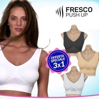 Fresco Push Up è il reggiseno comodo e traspirante perfetto per l'estate