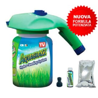 Aquagrazz - La soluzione perfetta per un prato folto e rigoglioso per tutta l’estate!