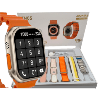 Smartwatch Ultra 7 cinturini - Il Compagno Perfetto con 7 Cinturini Inclusi per Ogni Occasione