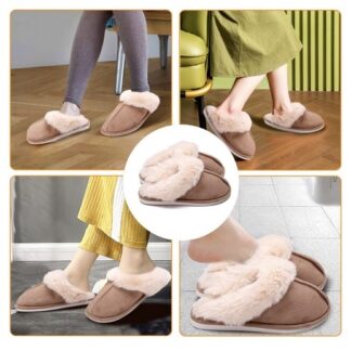 Ciabatte con pelliccia - comfort e stile per l'inverno