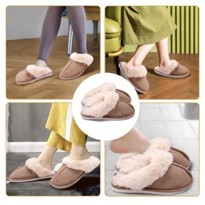 Ciabatte con pelliccia - comfort e stile per l'inverno