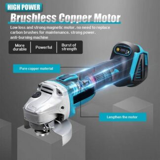 Smerigliatrice angolare a batteria 125 mm – Potenza e praticità al tuo servizio
