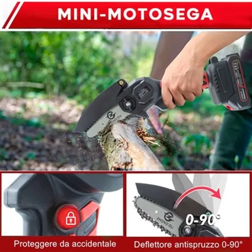 Mini Motosega Elettrica - Taglia con Potenza e Libertà