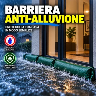 Barriera Anti-Alluvione Autoattivante – Protezione Rapida contro Acqua e Allagamenti