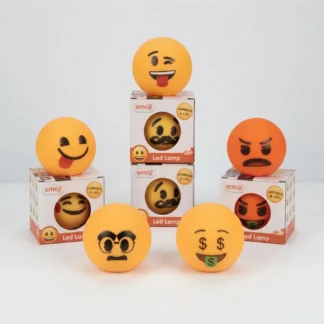 Emoji LED Antistress – Lampada Decorativa Divertente