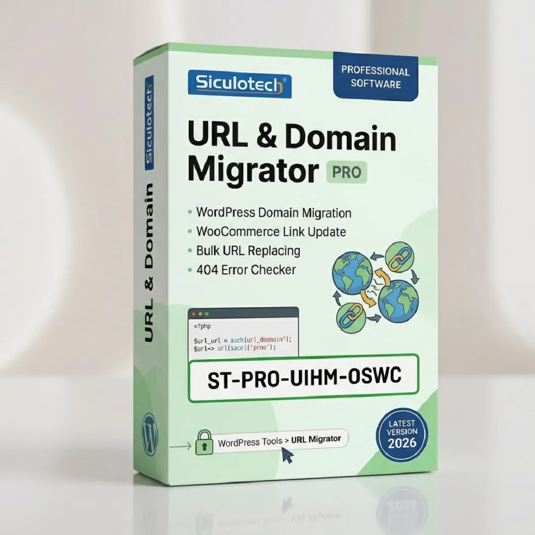 Licenza Siculotech URL & Domain Migrator (PRO)