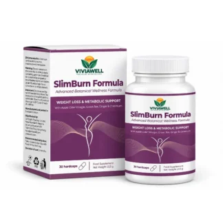 Slim Burn – Integratore Alimentare con Cromo ed Estratti Vegetali, 9 Ingredienti Attivi
